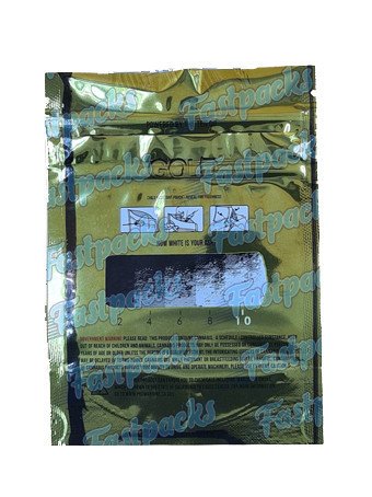 The Ten Co ~ Gold ~ 3.5G Mylar Bag