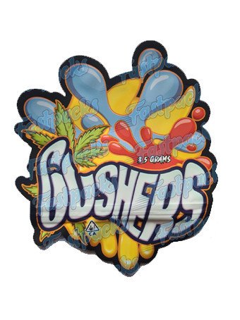 Gushers ~ 3.5G Large Die-Cut Mylar Bag (2022)