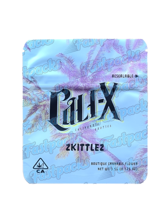 Cali-X ~ Zkittlez ~ 3.5G Mylar Bag