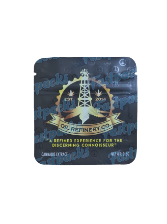 Oil Refinery Co. ~ Live Resin Cannabis Extract 0.5G Packaging Inc. Strain Labels