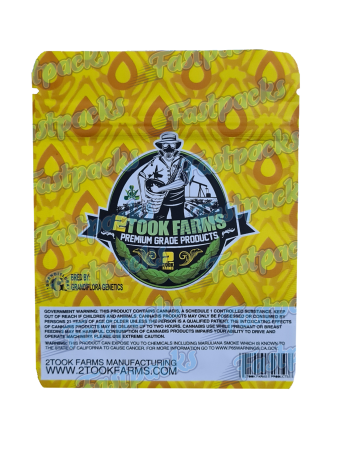 Pineapple Piss ~ 3.5G Mylar Bag Inc Strain Label & Holographic