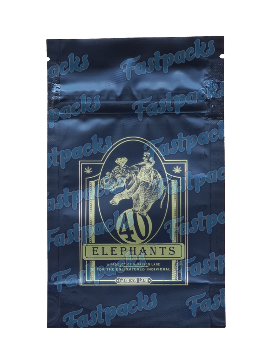 Garrison Lane ~ 40 Elephants ~ 3.5G Mylar Bag