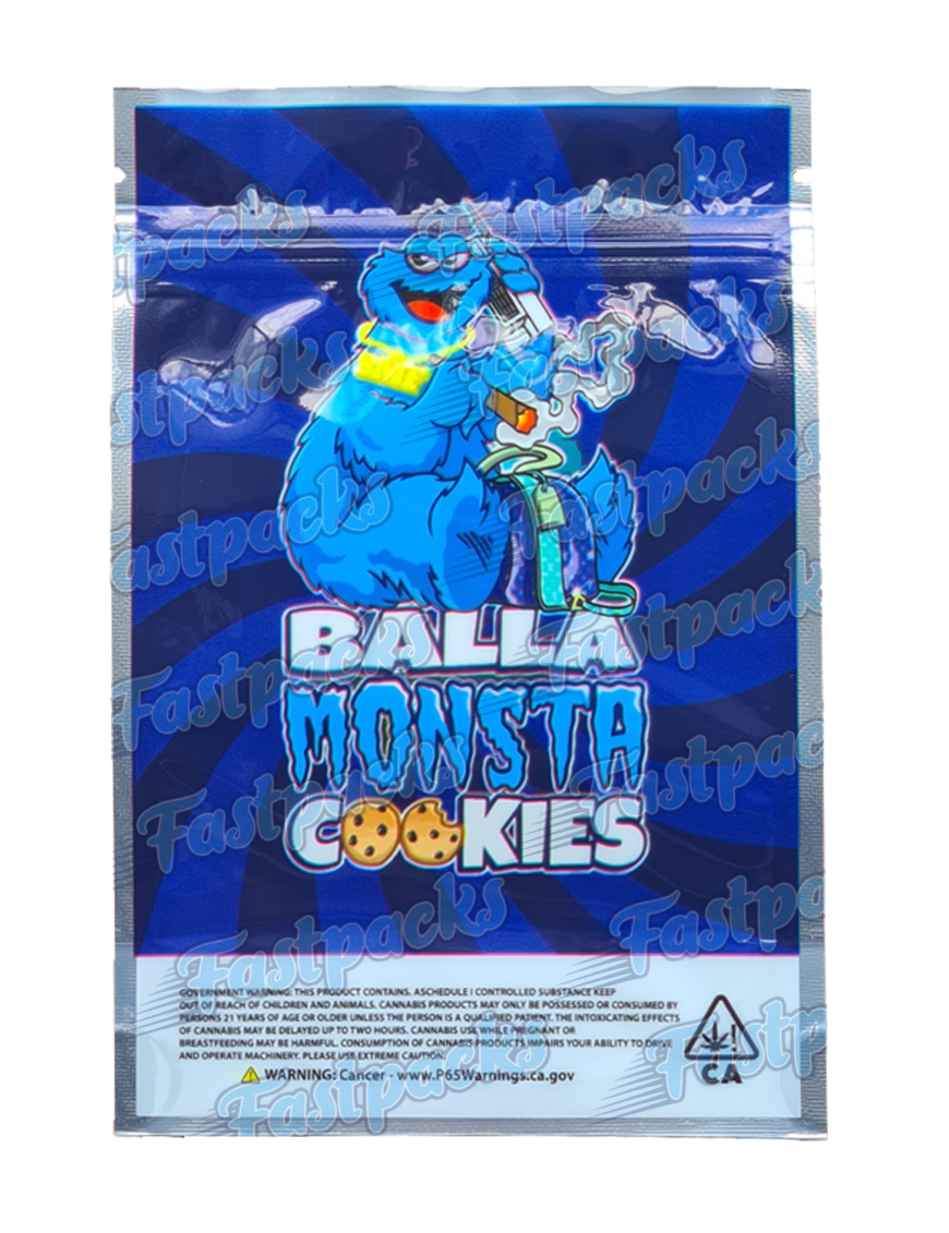 Balla Monsta Cookies ~ 3.5G Mylar Bag