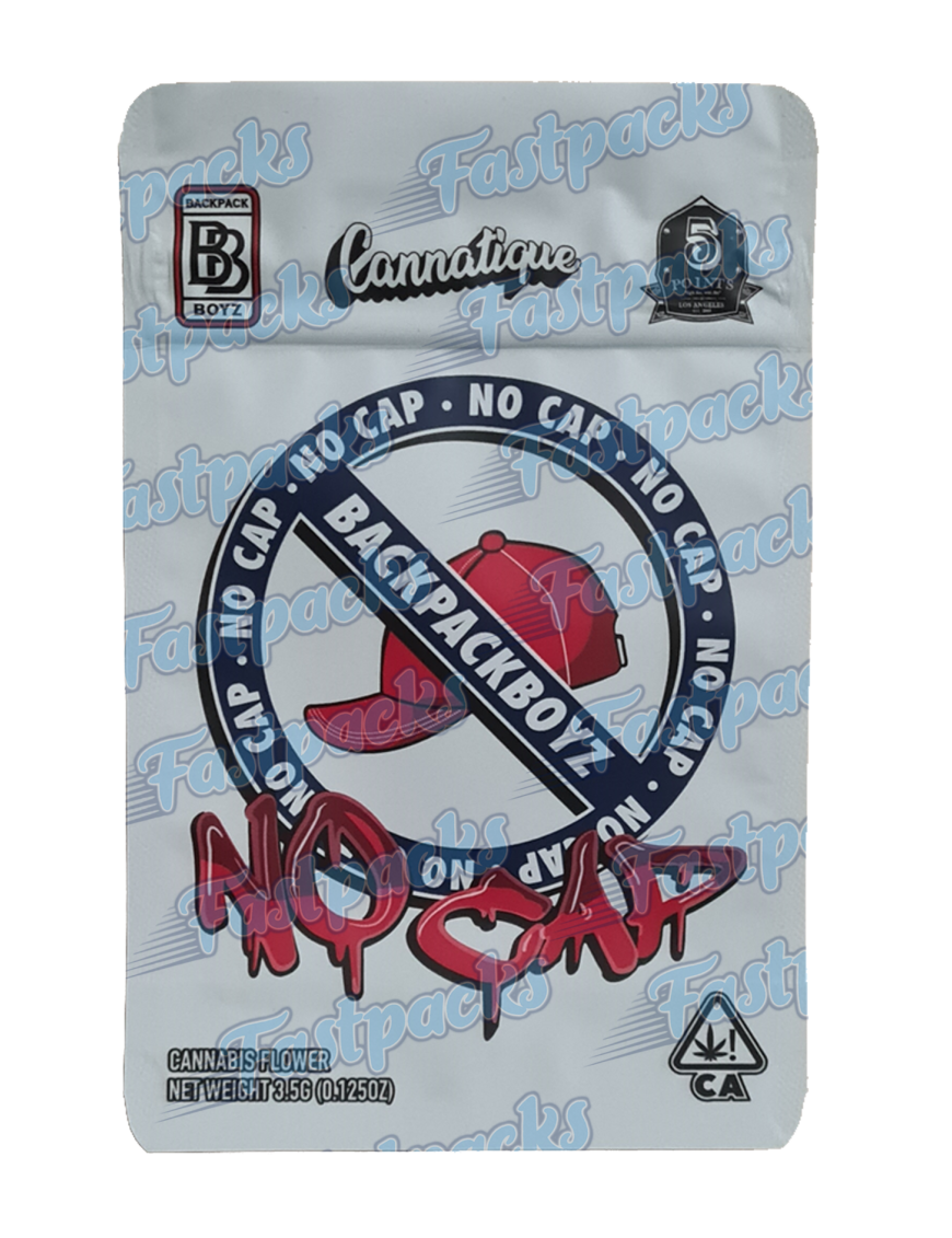 Backpack Boyz ~ No Cap ~ 3.5G Mylar Bag