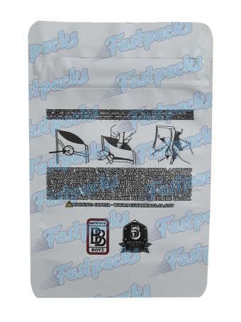 Backpack Boyz ~ No Cap ~ 3.5G Mylar Bag Inc Tamper Evident Holographic