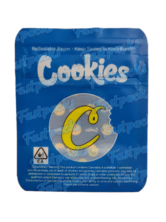 Cookies ~ Blue / Yellow ~ 1.0G Mylar Bag