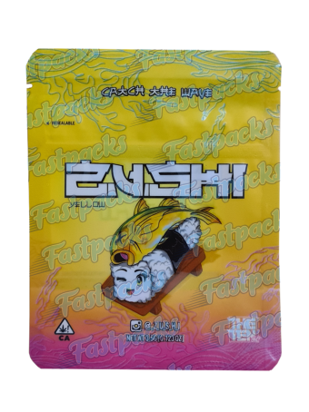 The Ten Co ~ Yellow Zushi ~ 3.5G Mylar Bag