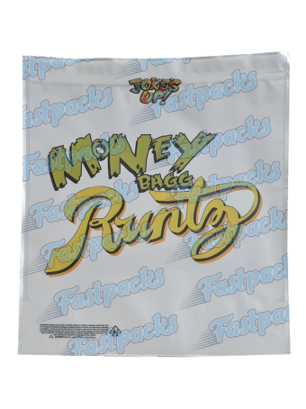 Jokes Up ~ Money Bagg ~ Runtz ~ 1LB (16 Ounce) Super Large Mylar Bag