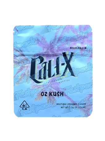 Cali-X ~ Oz Kush ~ 3.5G Mylar Bag