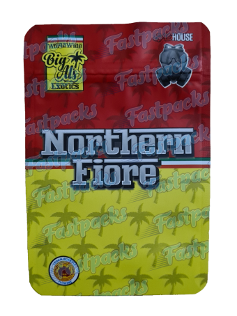 Big Al's X Gas House ~ Northern Fiore ~ 3.5G Mylar Bag