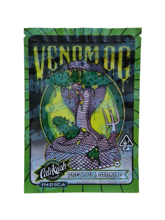 Cali Kush Farms ~ Venom OG ~ 3.5G Mylar Bag