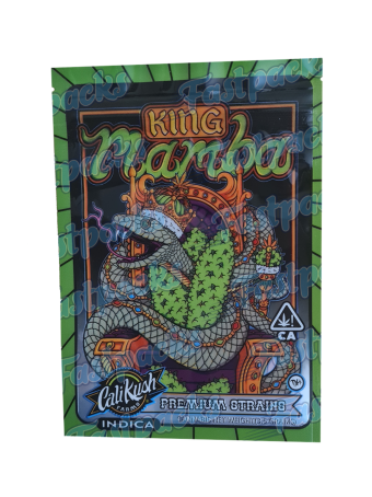 Cali Kush Farms ~ King Mamba ~ 3.5G Mylar Bag