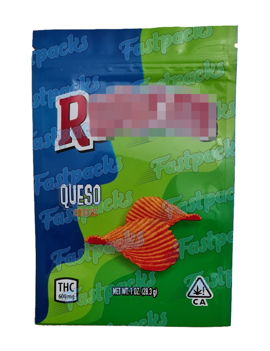 Ruffles ~ Queso Cheese ~ 600MG Mylar Bag