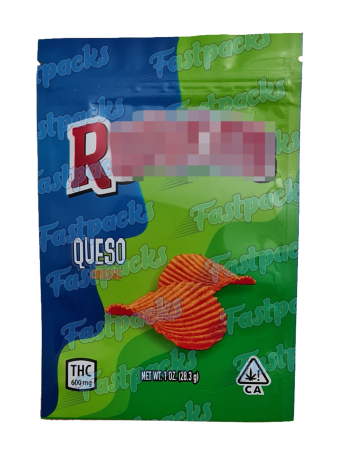 Ruffles ~ Queso Cheese ~ 600MG Mylar Bag