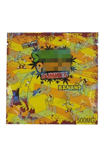 Stoner Patch Dummies ~ Banana ~ 500MG Mylar Bag (Bulk Avaliable)