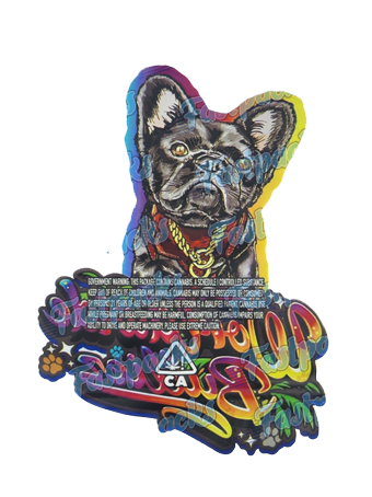 Worldwide Bulliez ~ 3.5G Die-Cut Holographic Mylar Bag (2023)