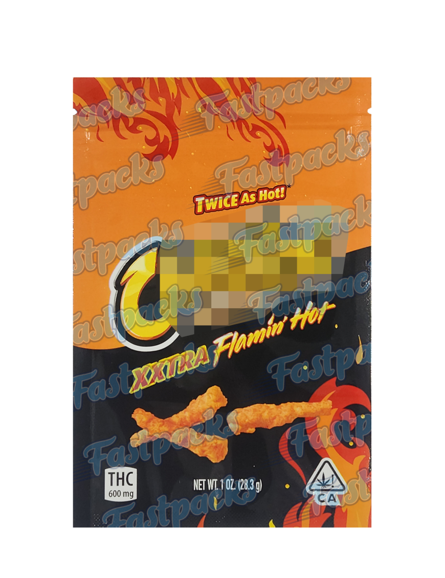 Cheetos ~ Crunchy Xxtra Flamin' Hot ~ 600MG Mylar Bag