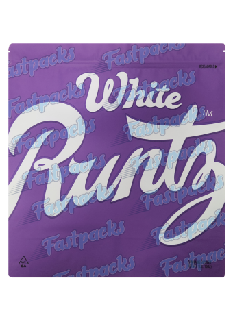 Runtz ~ White ~ 1LB (16 Ounce) Super Large Mylar Bag