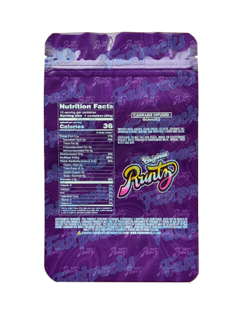 Runtz Gummies ~ Original Berries ~ 500MG Mylar Bag