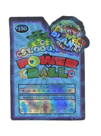 High Tolerance x Power Plant ~ Power Ball ~ 3.5G Die Cut Mylar Bag