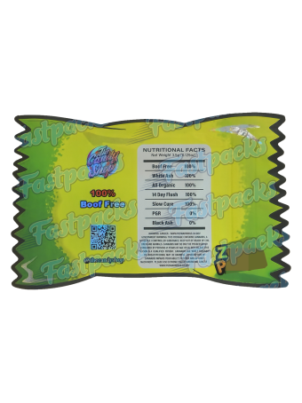 The Candy Shop ~ Zour Patch ~ 3.5G Die Cut Mylar Bag