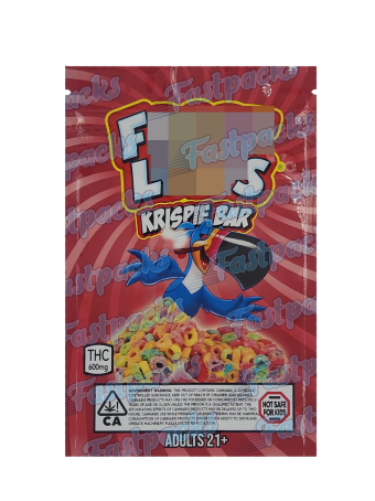 F L**ps ~ Toucan Krispie Bar ~ 600MG Empty Mylar Bag