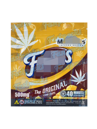 M.Edibles ~ Quavers Fritos ~ Original ~ 500MG Mylar Bag