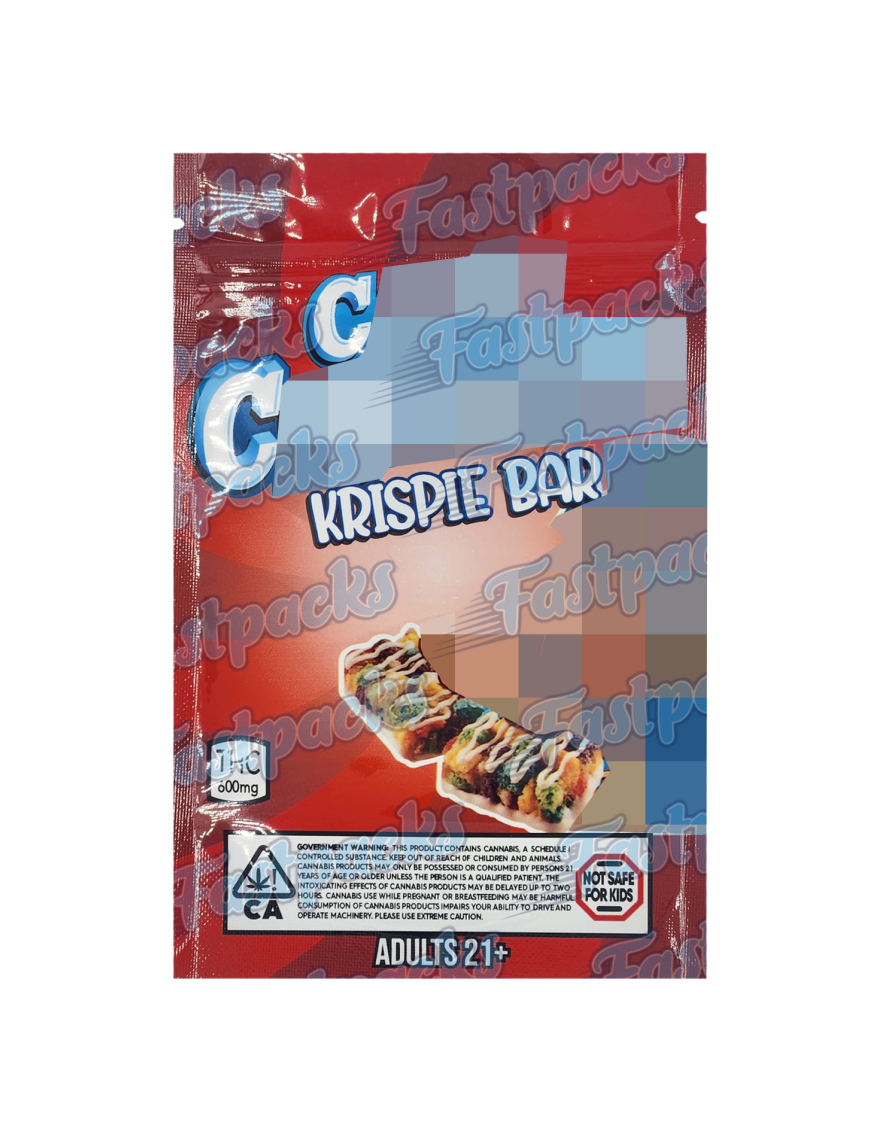 Cap'n Crunch~ Krispie Bar ~ 600MG Mylar Bag