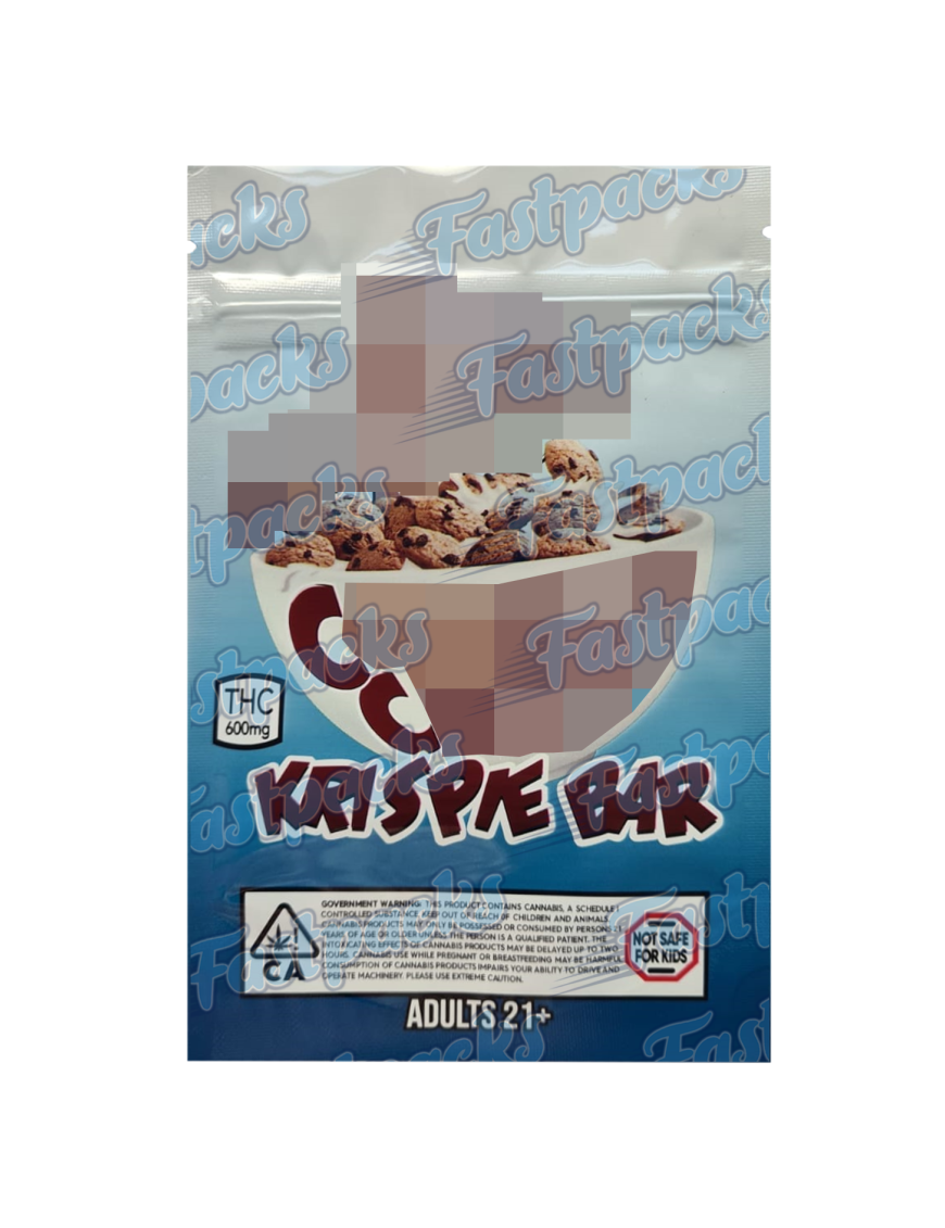 Medicated C Crisp ~ Krispie Bar ~ 600MG Mylar Bag