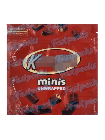 Kush Kat ~ Minis Unwrapped ~ 500MG Mylar Bag