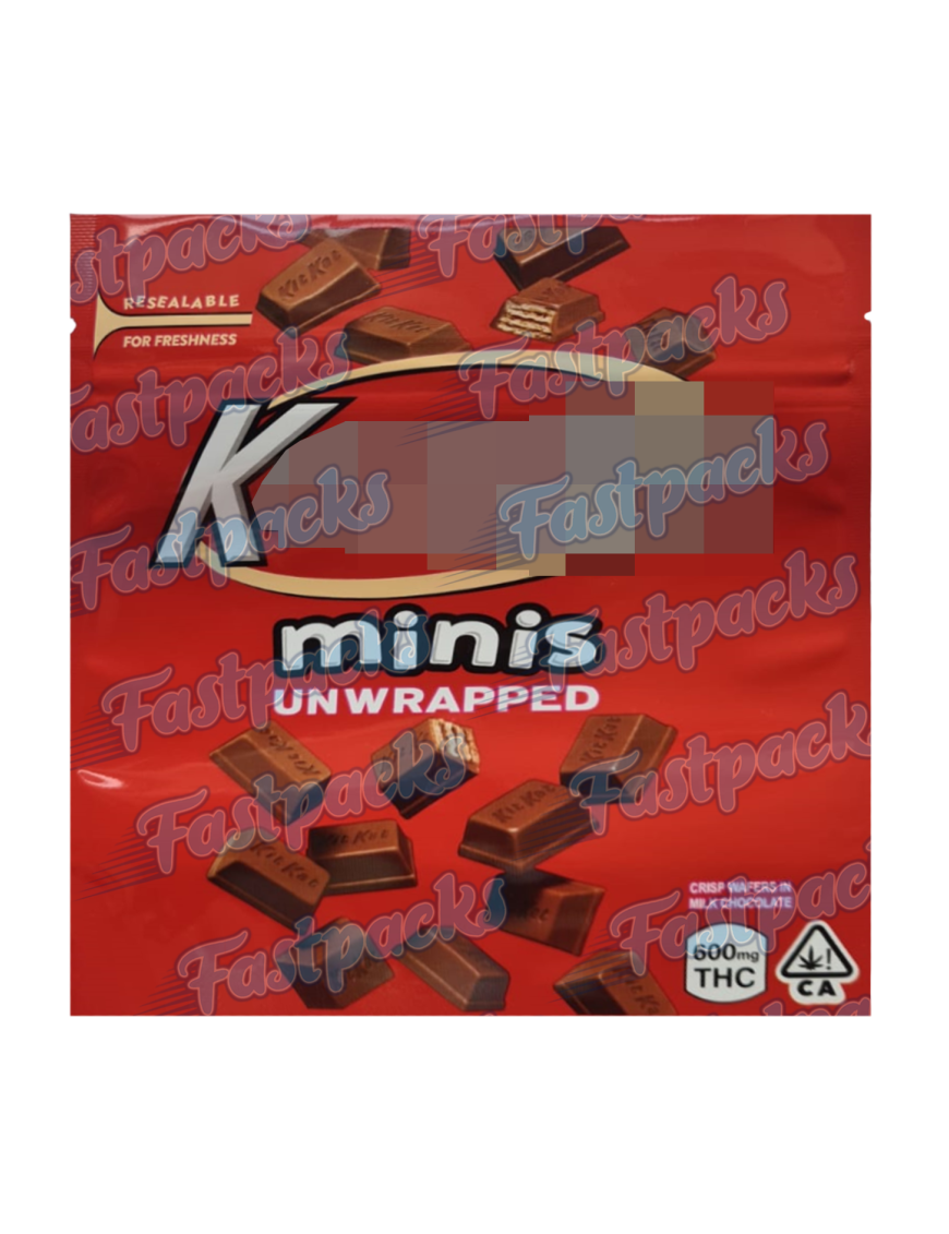 Kush Kat ~ Minis Unwrapped ~ 600MG Mylar Bag (2024)