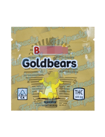 B.aribo ~ Goldbears ~ 600MG Mylar Bag