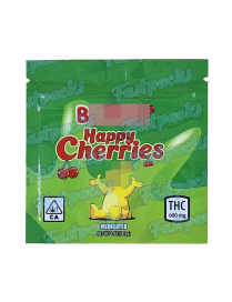 B.aribo ~ Happy Cherries ~ 600MG Mylar Bag