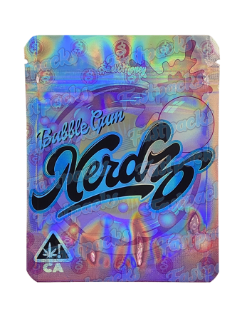 Sherbmoney ~ Bubble Gum Nerdz ~ 3.5G Mylar Bag