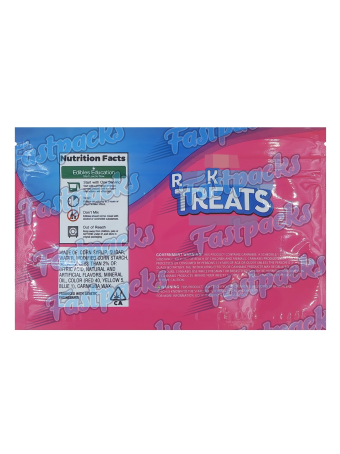 R K Treats ~ Birthday Cake ~ 600MG Mylar Bag