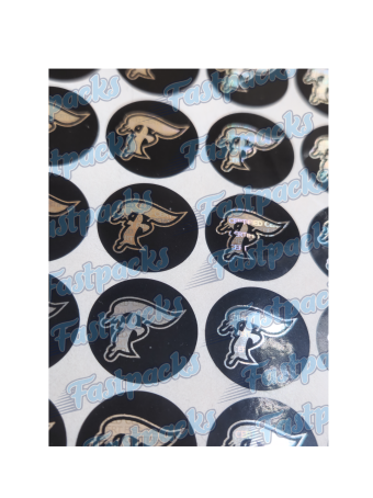 "F" Flavors Certified Sticker Holographics ~ x64 Per Sheet