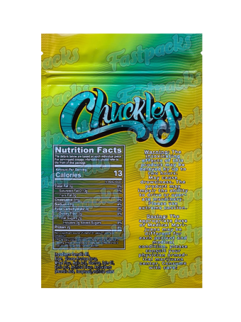 Chuckles ~ Gummy Worms ~ 400MG/600MG Mylar Bag