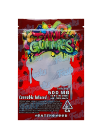 Dank Gummies ~ Red ~ 500MG Mylar Bag