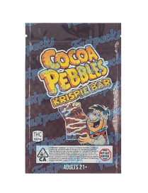 Fred's Cocoa Pebbles ~ Krispie Bar ~ 600MG Empty Mylar Bag