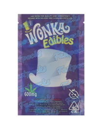 Wonka Edibles ~ Purple ~ 600MG Mylar Bag (2023)