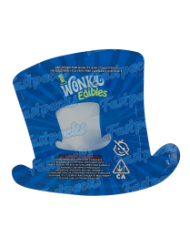 Wonka Edibles ~ Blue ~ Die Cut Mylar Bag (2023)