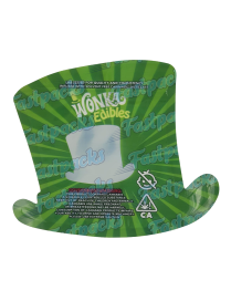 Wonka Edibles ~ Green ~ Die Cut Mylar Bag (2023)