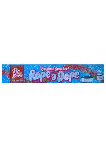 Rope-A-Dope ~ Blue ~ 500MG Mylar Bag