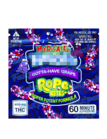 Medicated N Rope Bites ~ Gotta Have Grape Classic 600MG