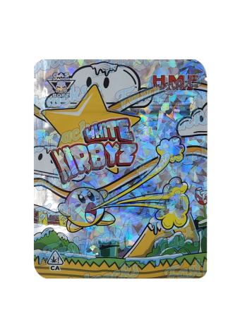 Gas Station Boyz ~ White Kirbyz ~ 3.5G Mylar Bag (2023)