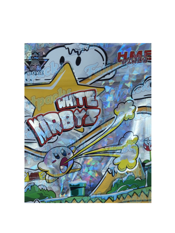 Gas Station Boyz ~ White Kirbyz ~ 3.5G Mylar Bag (2023)