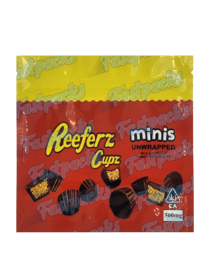 Reeferz Cupz ~ Minis Unwrapped ~ 500MG Mylar Bag