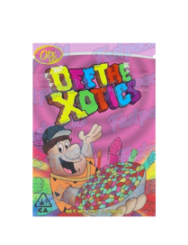 OTX ~ Off The Exotics ~ Fred Flintstoned ~ 3.5G Direct Print Smooth Touch Mylar Bag