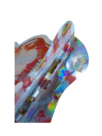 Dank Gummies ~ Red ~ 500MG Die-Cut Mylar Bag (2023)