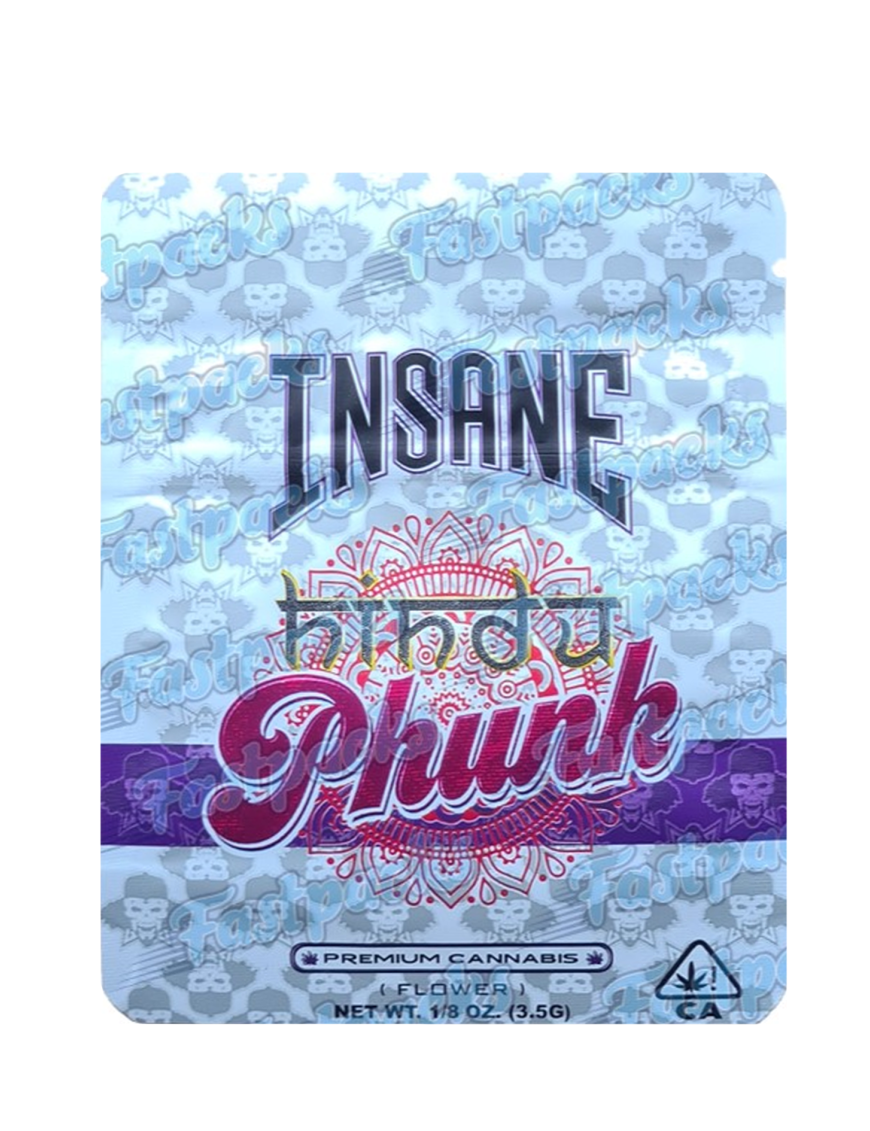 Insane OG ~ Phunk ~ 3.5G Mylar Bag